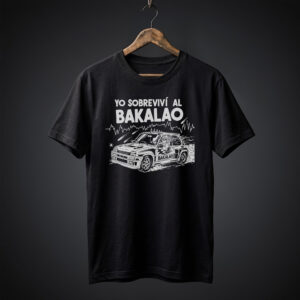 Camiseta Yo Sobreviví al Bakalao - Retroclubs