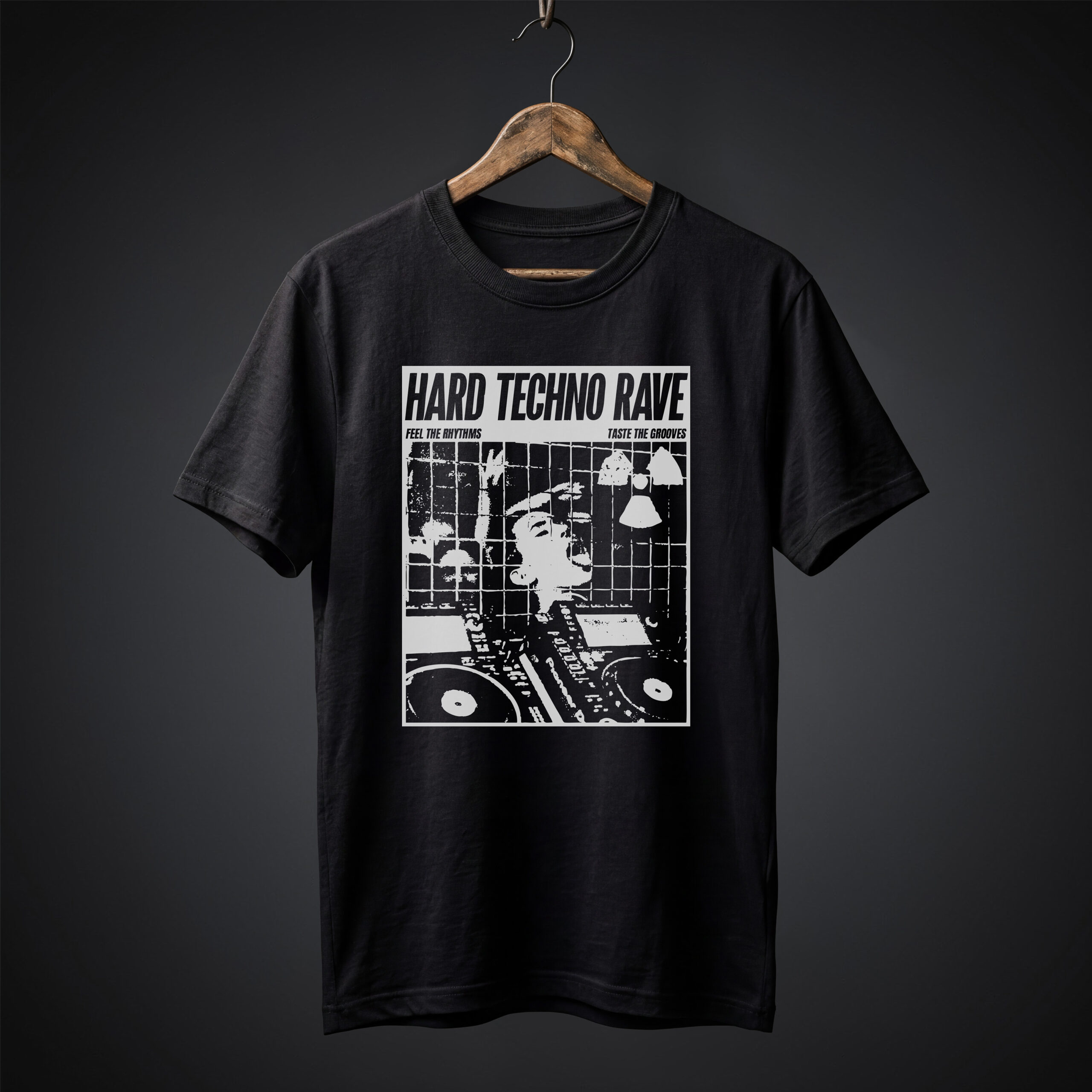 Camiseta Hard Techno Rave - Retroclubs